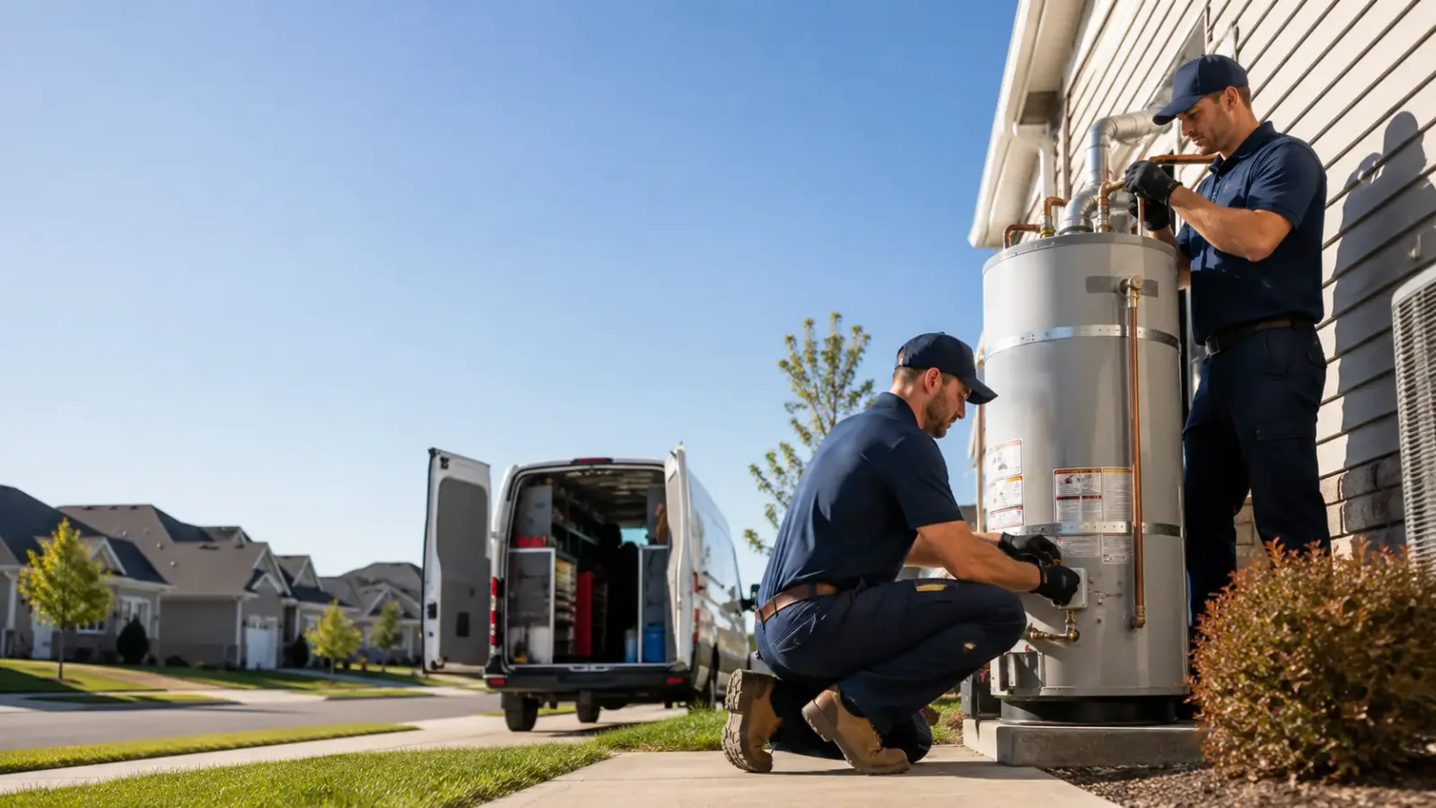 Water Heater Installation in Angleton, TX